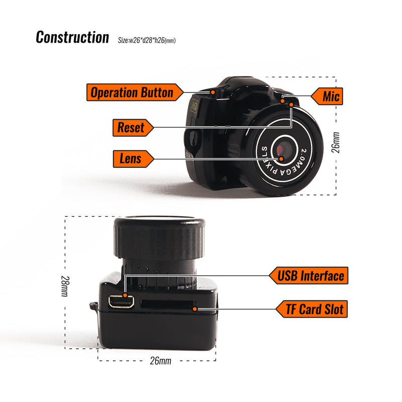 SmartCam - Mini Digitale Video Camera