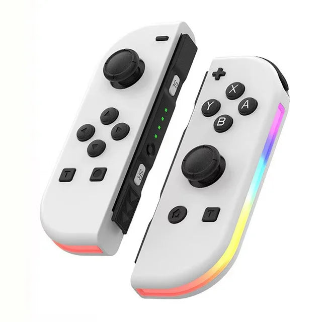 Draadloos Joypad Voor Switch - dynamische feedback - ergonomisch ontwerp - RGB verlichting - huishoudmeester