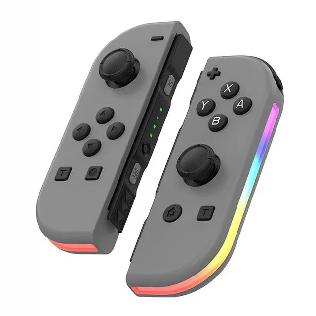 Draadloos Joypad Voor Switch - dynamische feedback - ergonomisch ontwerp - RGB verlichting - huishoudmeester