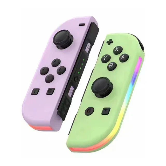 Draadloos Joypad Voor Switch - dynamische feedback - ergonomisch ontwerp - RGB verlichting - huishoudmeester