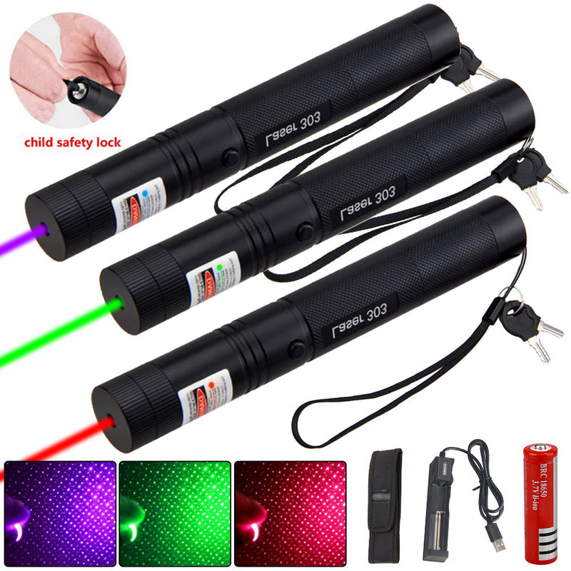 Laserpointer - PowerPointer - Hoge Kracht & Oplaadbaar - Lange Bereik