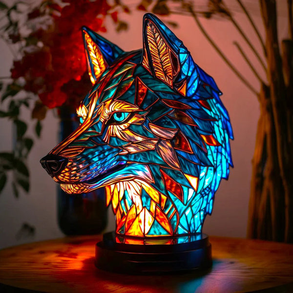 BeastiGlow - Verlichte Dierenkunst - Wolf - Light Art