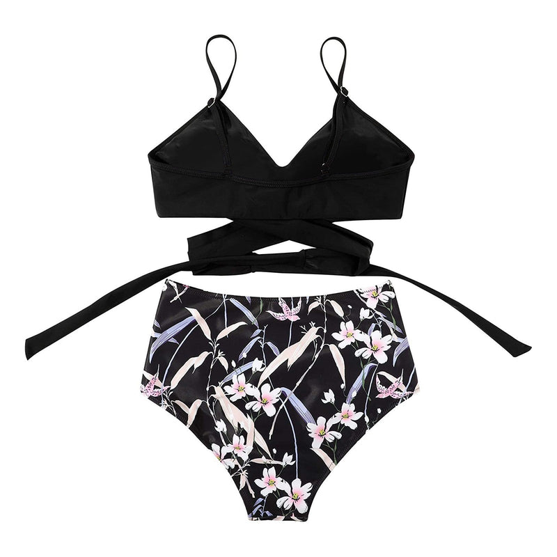 Belle High Waisted Bikini - Vrolijk - Comfortabel High Waist - Perfect voor de Zomer - Dames High Waisted Bikini