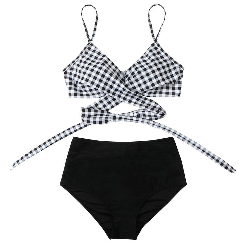 Belle High Waisted Bikini - Vrolijk - Comfortabel High Waist - Perfect voor de Zomer - Dames High Waisted Bikini