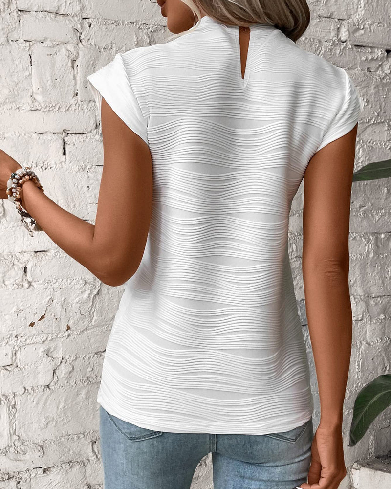 Blouse - Eenvoudig - Katoenmix - Perfect voor Lente Zomer en Herfst - Dames Blouses