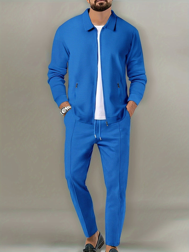 Bovenkleding - Casual - Licht Stretch Effen kleur Lange mouw - Perfect voor Ontspannen Dagen - Blauw / S - Casual Tops