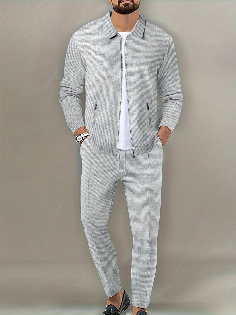 Bovenkleding - Casual - Licht Stretch Effen kleur Lange mouw - Perfect voor Ontspannen Dagen - Grijs / S - Casual Tops