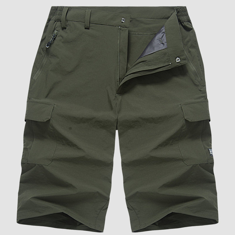 Cargo Shorts - Cliff - Sneldrogend Hoogwaardige Materialen Ruime Cargozakken - Ideaal voor Avonturen - Heren Kleding >