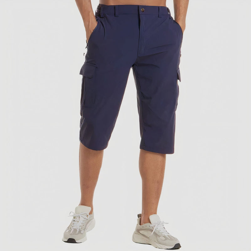 Cargo Shorts - Cliff - Sneldrogend Hoogwaardige Materialen Ruime Cargozakken - Ideaal voor Avonturen - Heren Kleding >