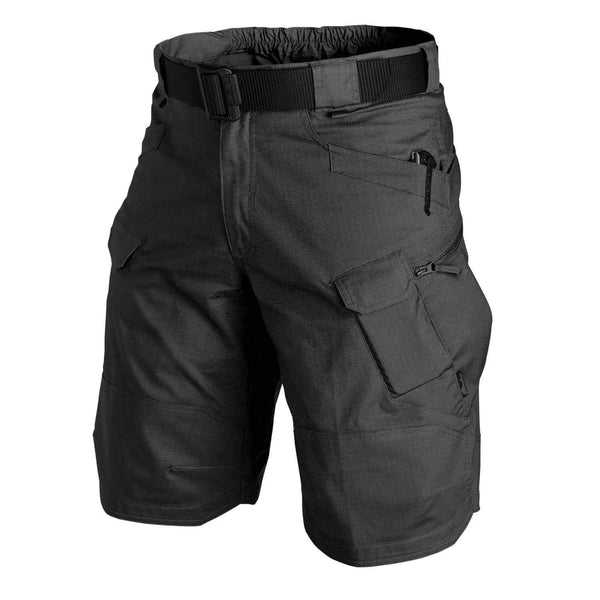 Cargo Tactical Shorts - Robuust - Scheurbestendig Katoen - Perfect voor Zomerse Avonturen - Zwart / 46 - Heren Cargo