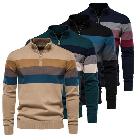 Pullover Heren - Franklin - Premium Garens - Ideaal voor Herfst en Winter