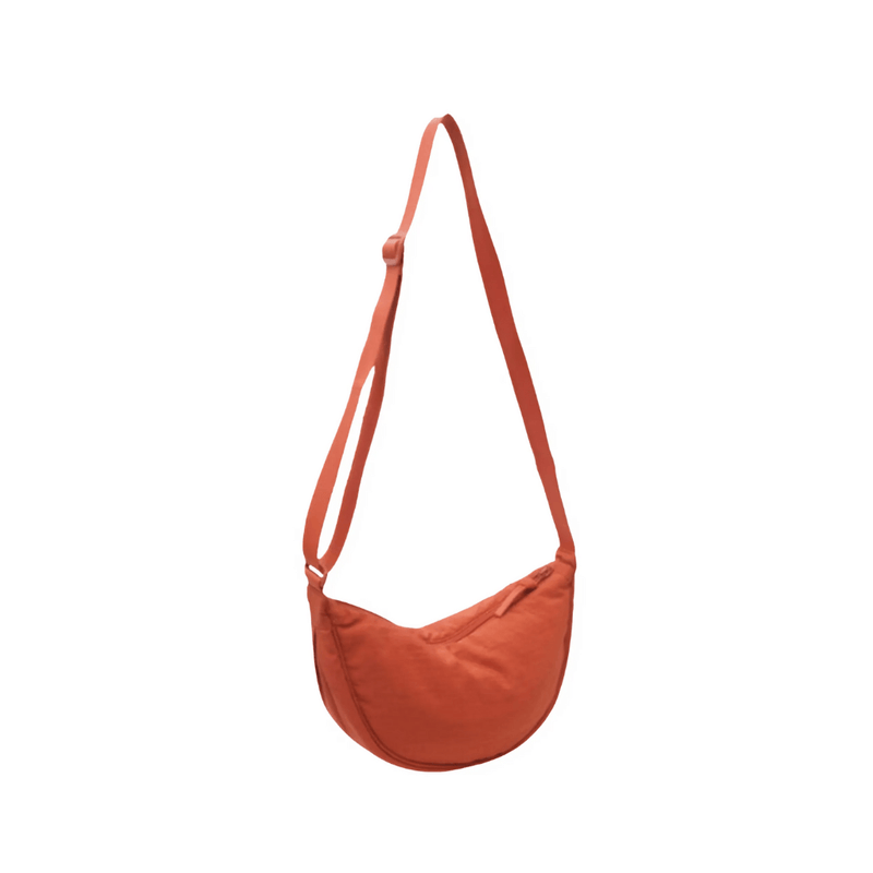 Crossbody Tas - Compact & Lichtgewicht - Polyester met Verstelbare Riem - Ideaal voor Dagelijks Gebruik - Oranje