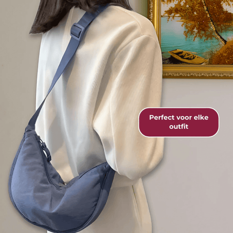 Crossbody Tas - Compact & Lichtgewicht - Polyester met Verstelbare Riem - Ideaal voor Dagelijks Gebruik