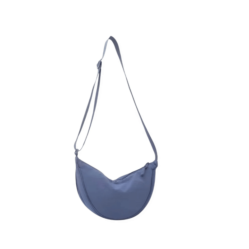 Crossbody Tas - Compact & Lichtgewicht - Polyester met Verstelbare Riem - Ideaal voor Dagelijks Gebruik - Blauw