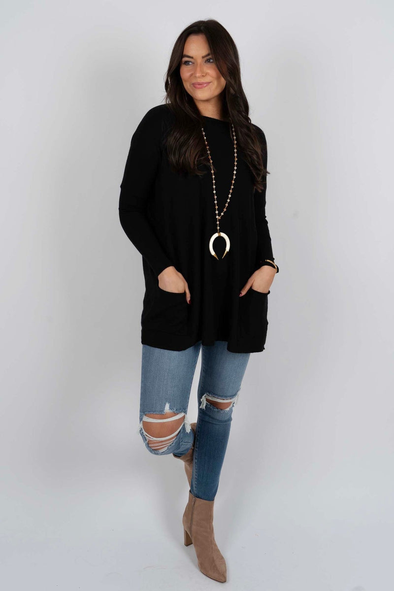 Dames Oversized Trui - Casual Chic - Viscose Mix - Perfect voor Herfst en Winter - Zwart / S - Damesmode > Truien