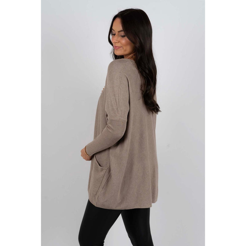 Dames Oversized Trui - Casual Chic - Viscose Mix - Perfect voor Herfst en Winter - Damesmode > Truien