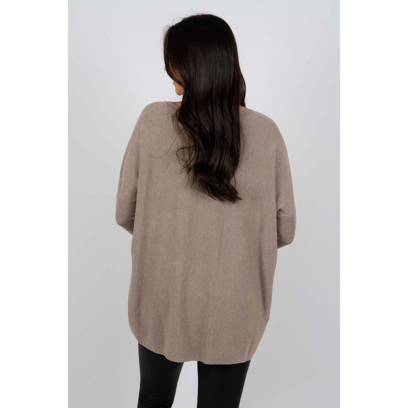 Dames Oversized Trui - Casual Chic - Viscose Mix - Perfect voor Herfst en Winter - Damesmode > Truien