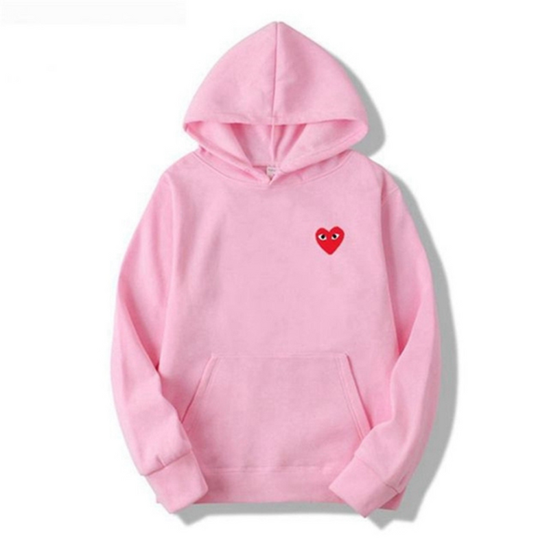 EyeStyle - Trendy Katoenen Dames Hoodie met Oogprint - Roze / S - * EyeStyle - Trendy Katoenen Dames Hoodie met Oogprint