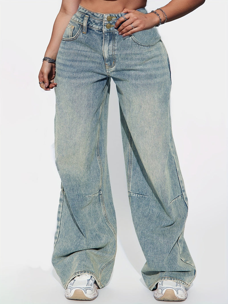 High Waist Retro Jeans