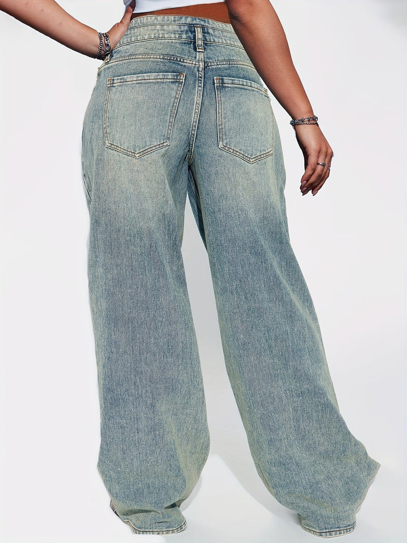 High Waist Retro Jeans