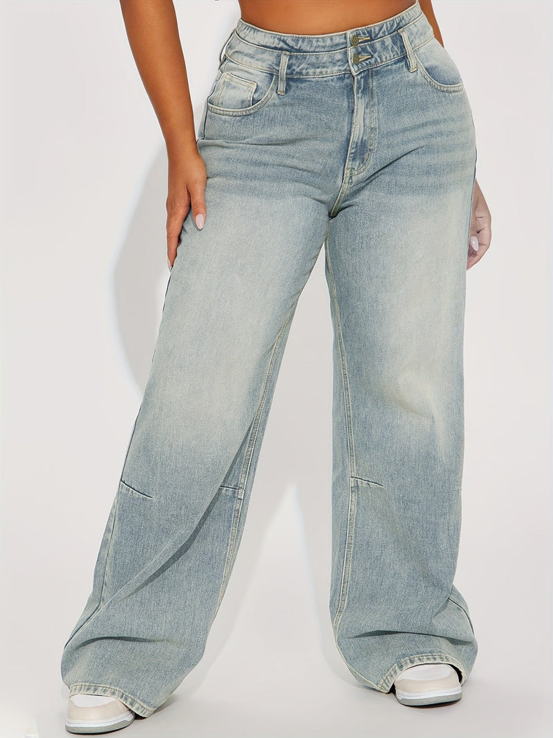 High Waist Retro Jeans