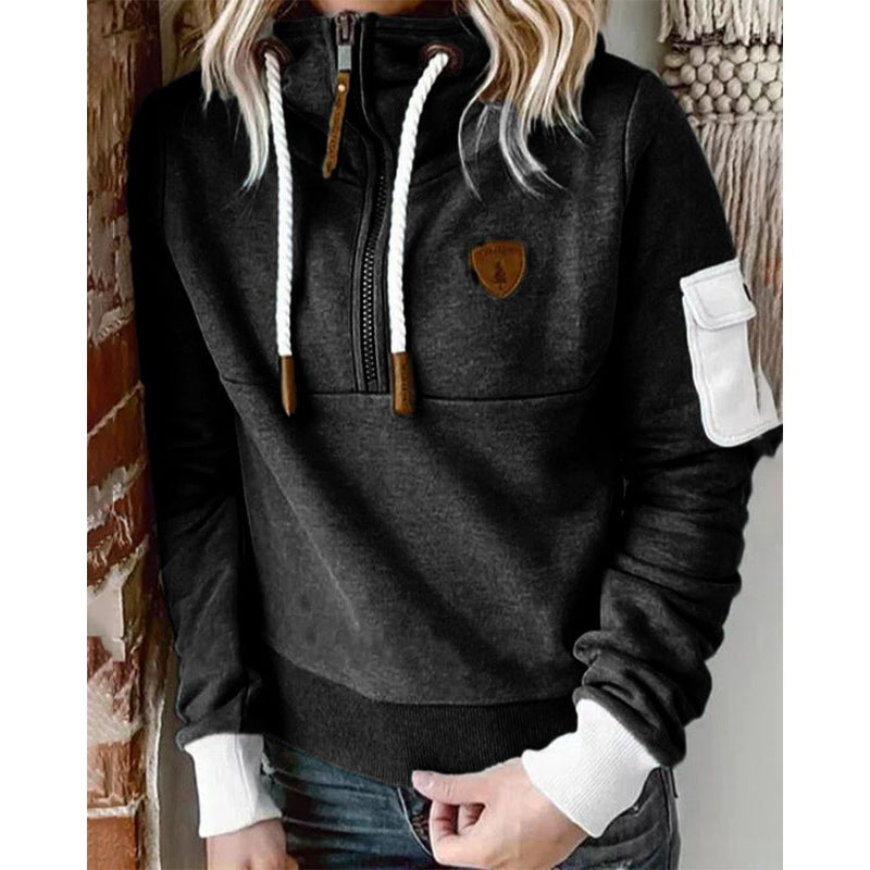 Hoodie - Casual - Effen kleur - Elestaan Polyestervezel - Ideaal voor Lente Herfst Winter - Hoodies