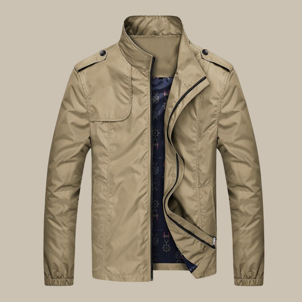 Jas - Classic Fit - Waterafstotend Winddicht Premium Kwaliteit - Ideaal voor Koude Seizoenen - Khaki / M - Outerwear