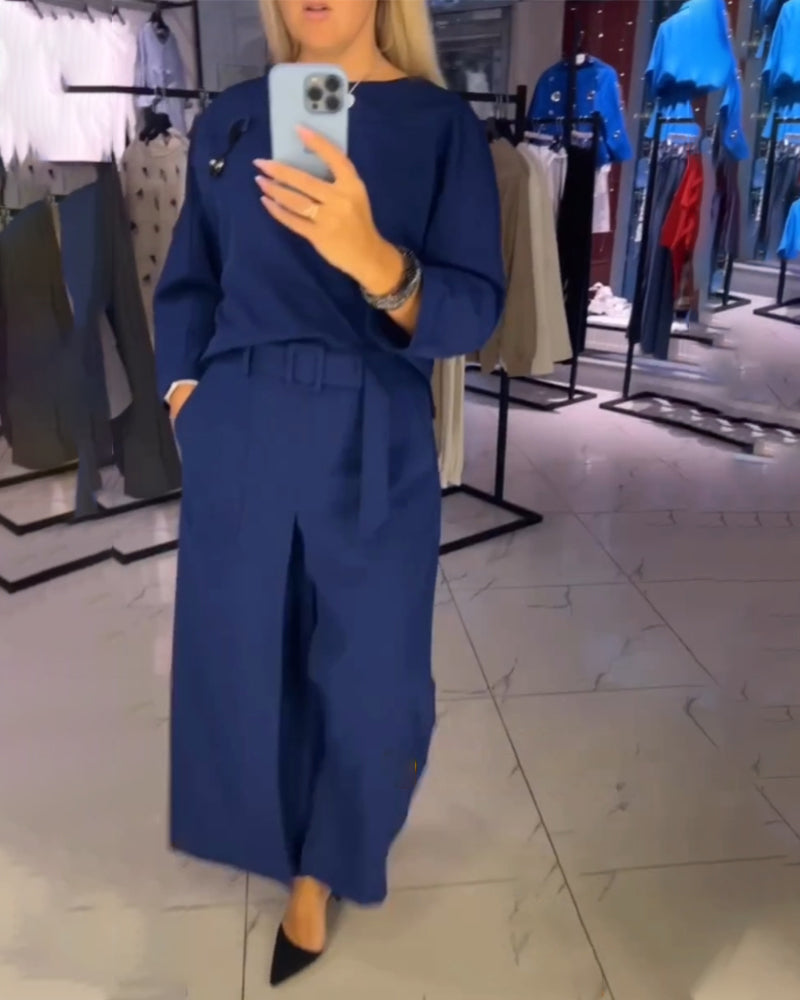 Jumpsuit Dames - Eenvoudig - Katoenmix - Ideaal voor Herfst en Winter - Dames Jumpsuits