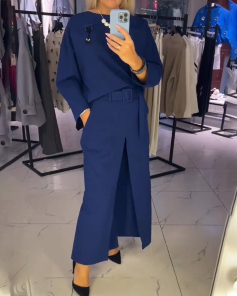 Jumpsuit Dames - Eenvoudig - Katoenmix - Ideaal voor Herfst en Winter - Dames Jumpsuits