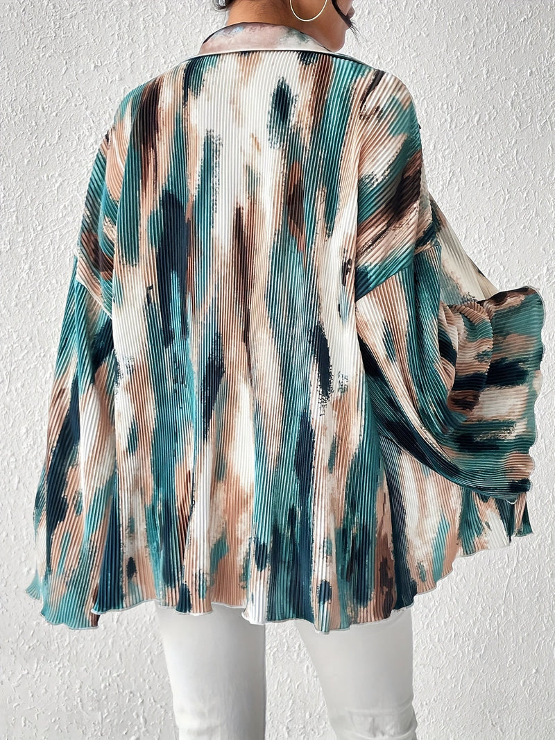 Lange Jurk - Elegant - All Over Print - Perfect voor Lente/Zomer/Herfst - Dresses