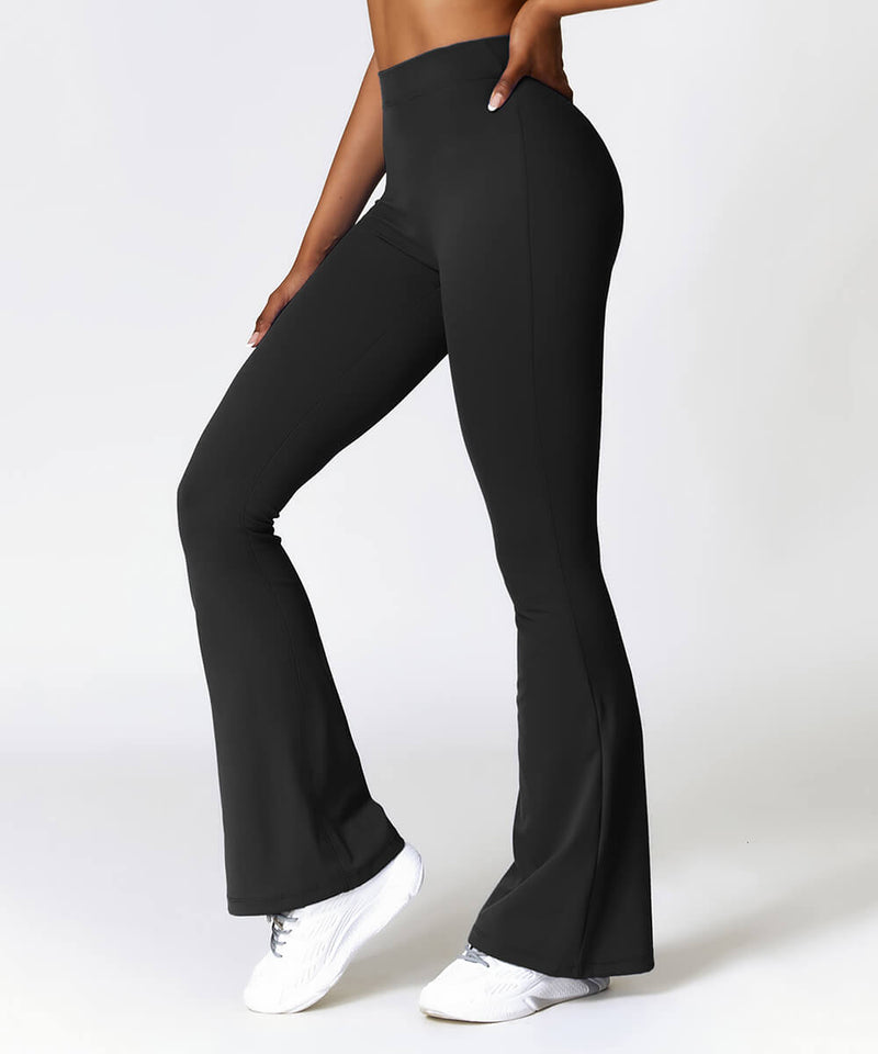 Leggings - Sportieve Stijl - Zwart - Ademend en Huidvriendelijk - Perfect voor Fitness en Dagelijks Gebruik - Leggings