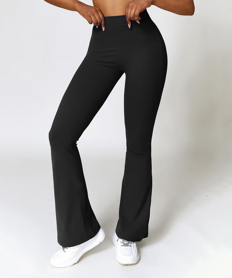 Leggings - Sportieve Stijl - Zwart - Ademend en Huidvriendelijk - Perfect voor Fitness en Dagelijks Gebruik - Leggings