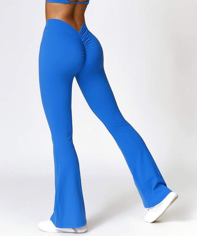 Leggings - Sportieve Stijl - Zwart - Ademend en Huidvriendelijk - Perfect voor Fitness en Dagelijks Gebruik - Blauw / S