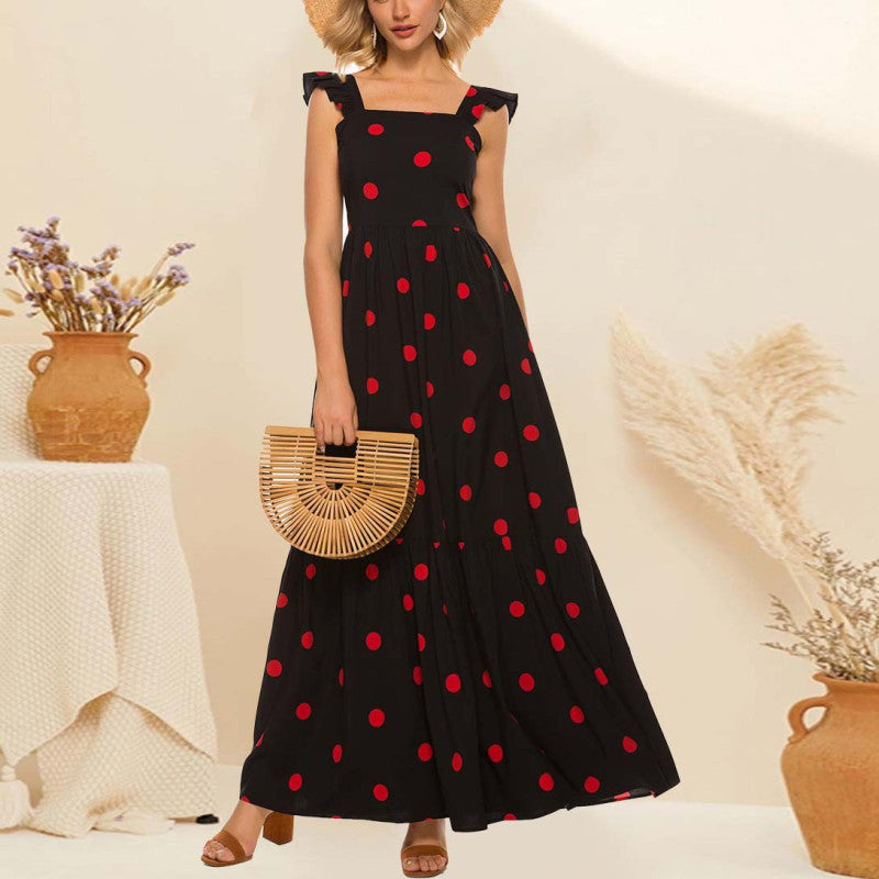 Maxi-Jurk - Speels - Polyester - Perfect voor Lente en Zomer - Dresses