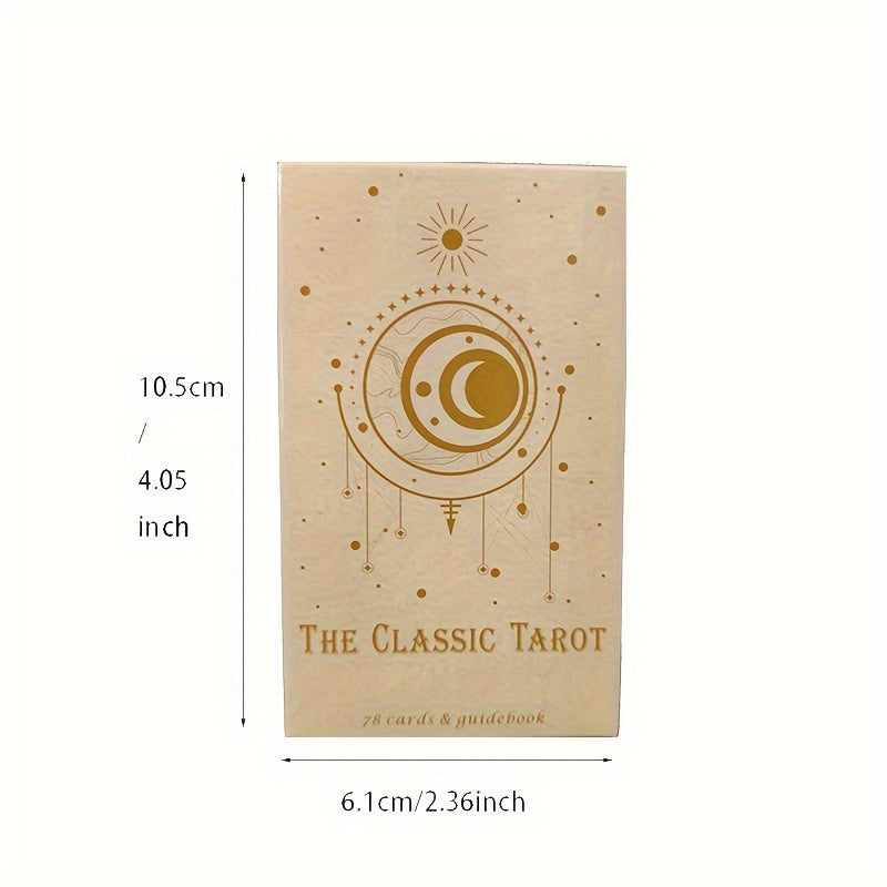 MysticTarot - Klassieke Tarotkaarten Set met 78 Kaarten - Board Game