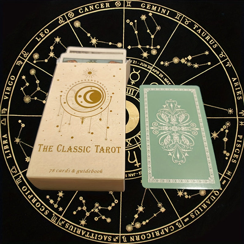 MysticTarot - Klassieke Tarotkaarten Set met 78 Kaarten - Board Game