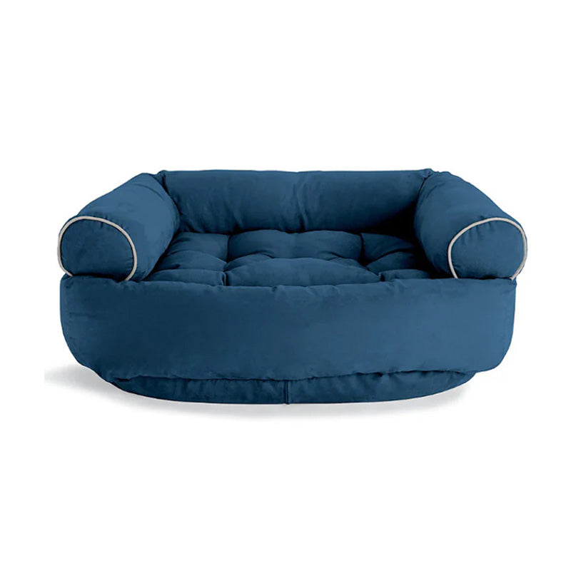 OrthoDog Kalmerende Hondenbank Met Zachte Orthopedische Vulling - Marine Blauw / S - Dog Beds