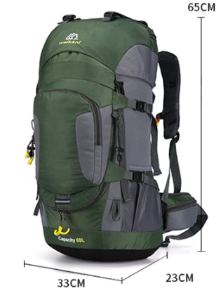 OutdoorHaven - 60L Backpack - Waterdicht - Backpack