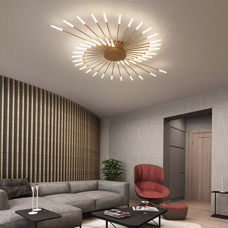 Plafondverlichting - Modern - Metaal LED inbegrepen - Geschikt voor Woonkamer - Ceiling Lights