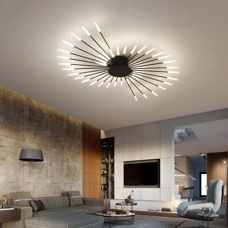 Plafondverlichting - Modern - Metaal LED inbegrepen - Geschikt voor Woonkamer - Ceiling Lights