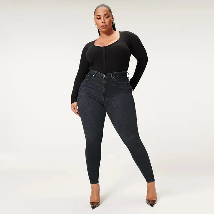 Shapewear broek met buikcontrole - S / Zwart