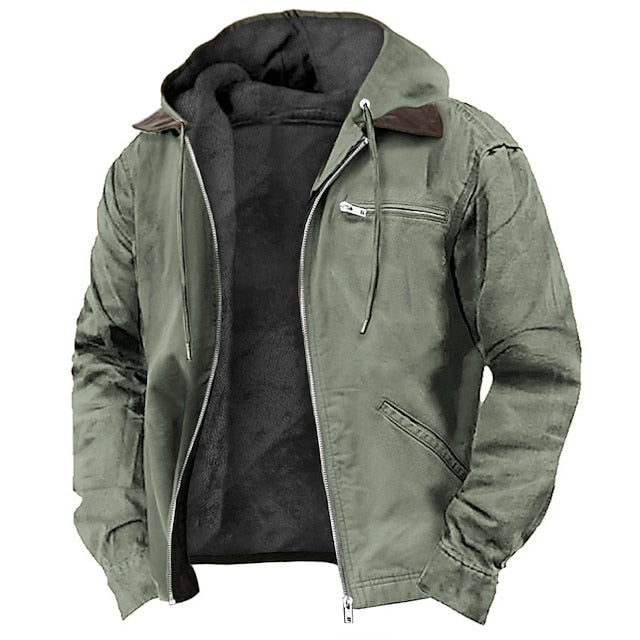 Stylische Outdoor-Jas - Atlas - Legergroen / 2XS - Jacket