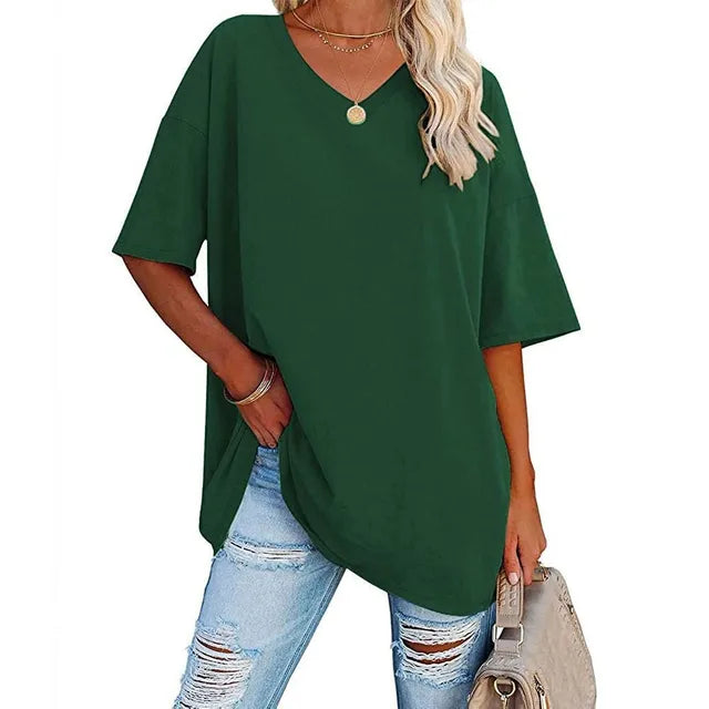 T-shirt - Eenvoudig en Elegant - Zachte Stof Losse Pasvorm - Perfect voor Elke Dag - Groen / S - Heren T-shirts