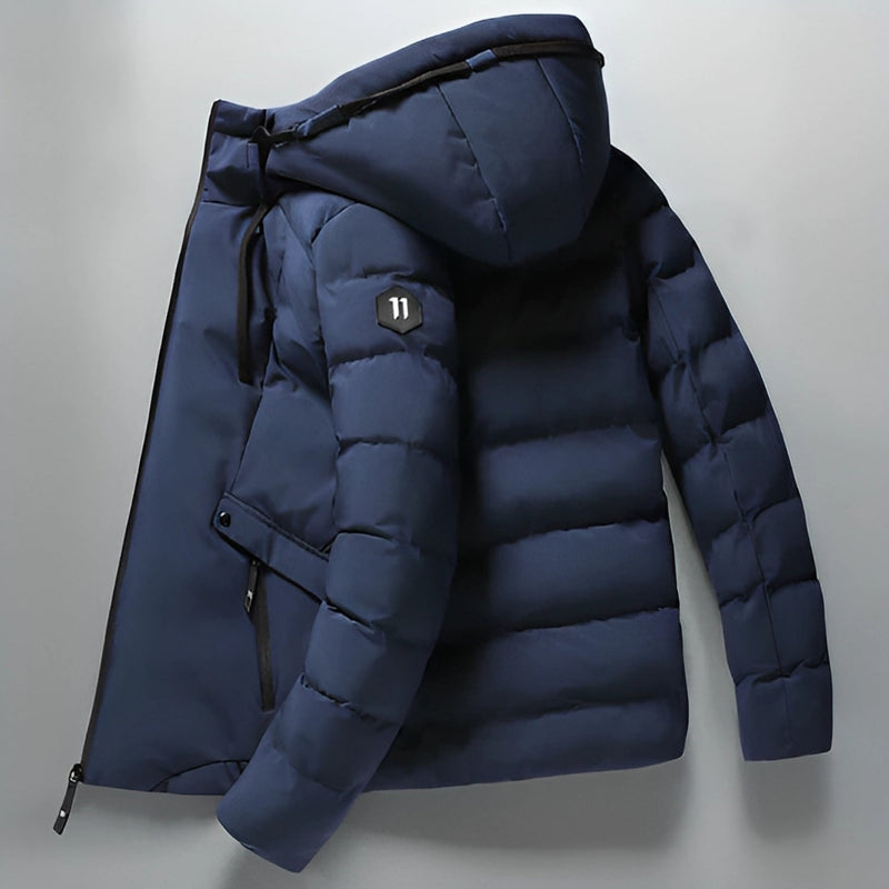 Tommy™ blauwe waterdichte comfortabele Parka winterjas - Blauw / M