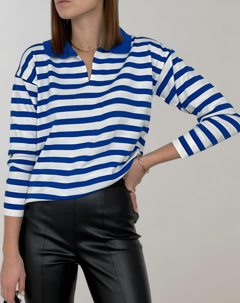 Trui - Modern en Tijdloos - Warm Gewatteerd - Perfect voor Koude Dagen - Blauw B / S - Dames Truien