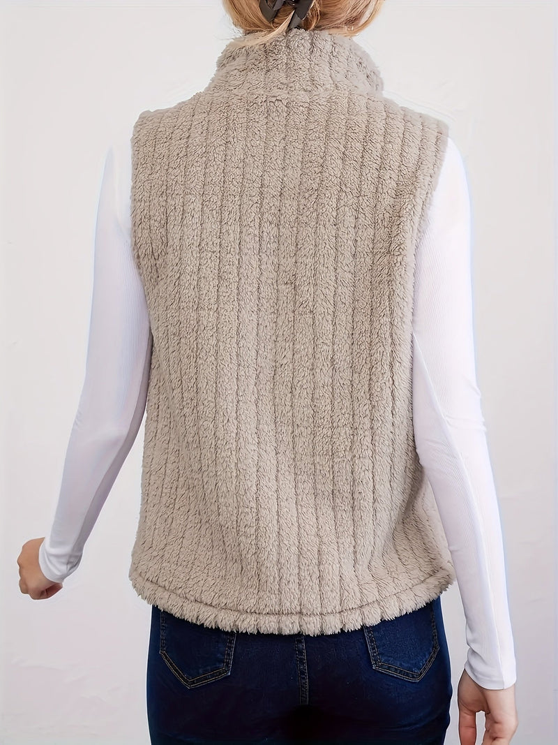 Vest - Elegant - 100% Polyester - Geschikt voor Herfst/Winter - Kleding/Vesten