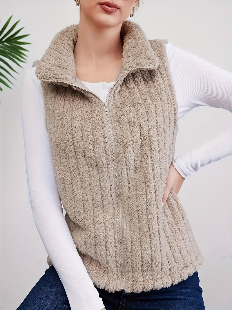 Vest - Elegant - 100% Polyester - Geschikt voor Herfst/Winter - Kleding/Vesten